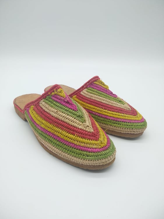 Handmade Raffia Shoes