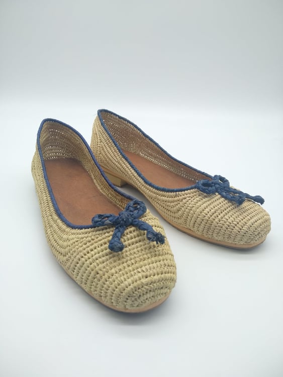 Handmade Raffia shoes