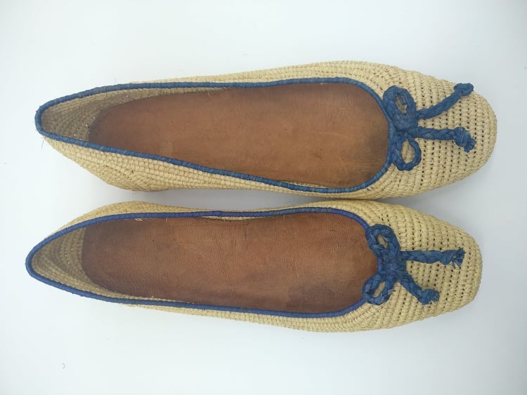 Handmade Raffia shoes
